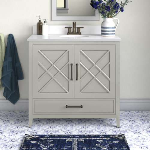 Sand & Stable Brecken 36'' Freestanding Single Bathroom Vanity with